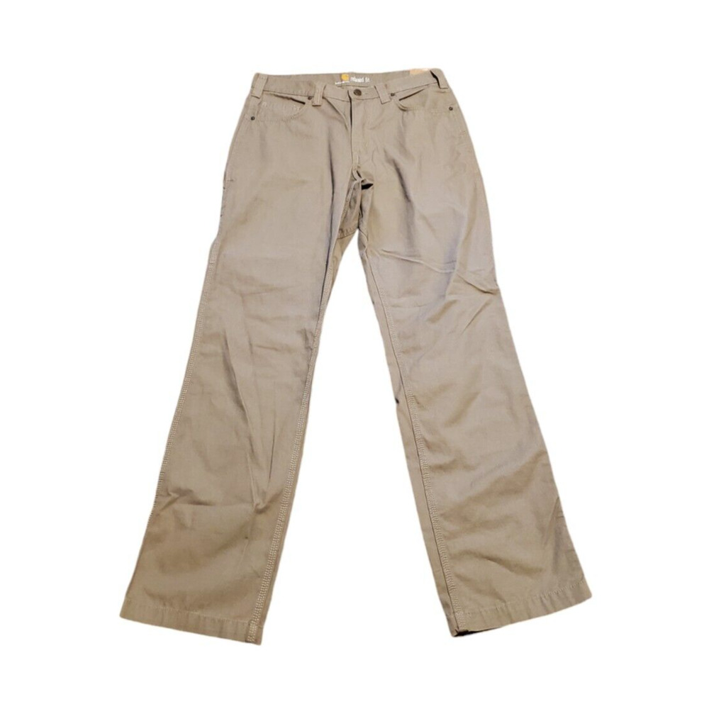 Carhartt Relaxed Fit Ripstop Cell Phone Pants Work Outdoor Men Size 32x34 NEW